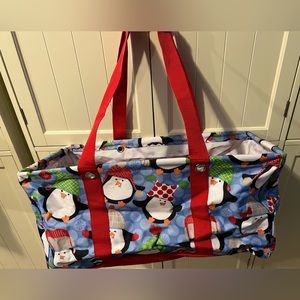 Penguin large utility tote by 31, used